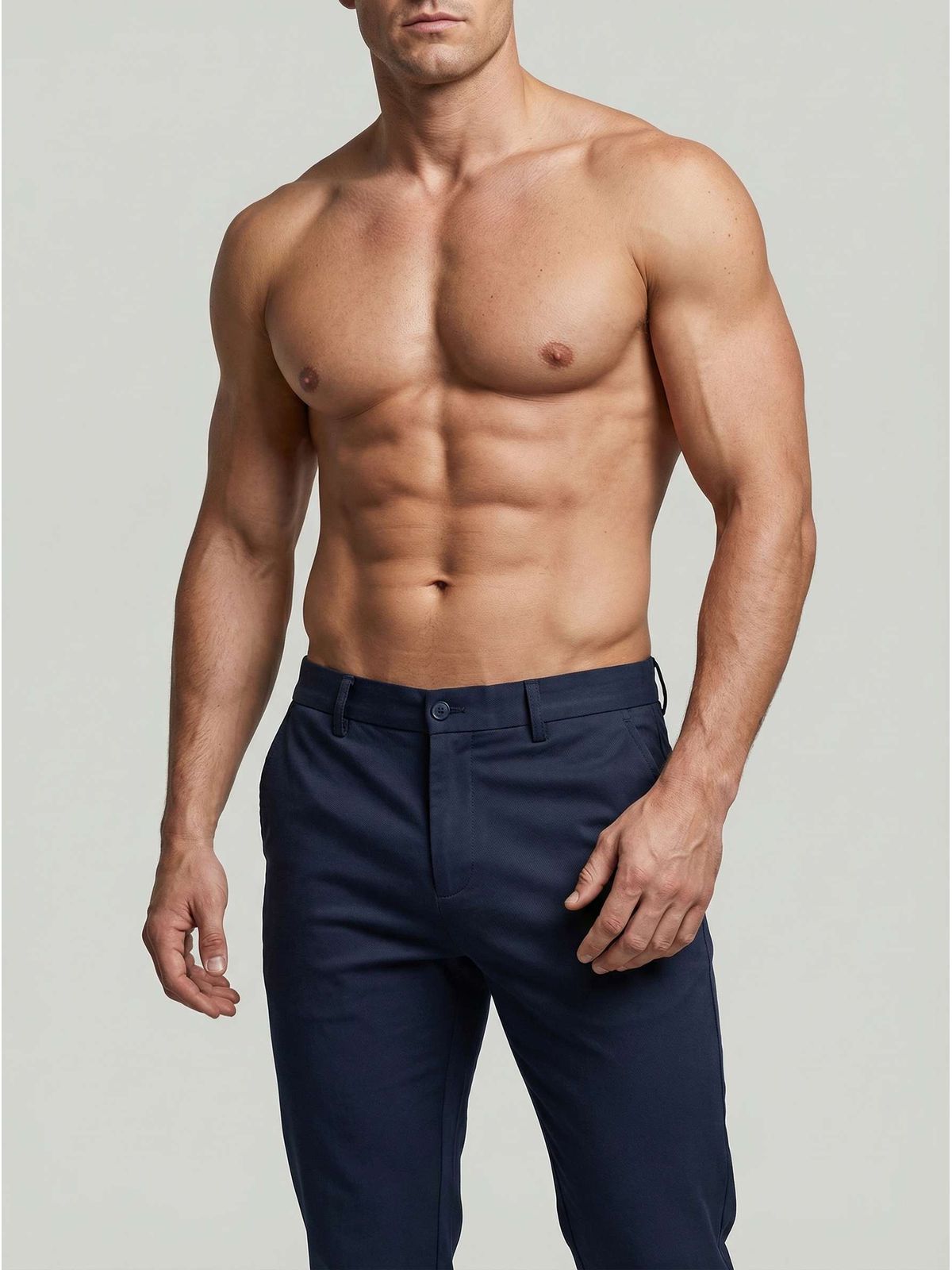 CALÇA CAGLIARI MARTINE LORENZO - MARINHO - SP GRIFES - Camisetas Importadas no Atacado