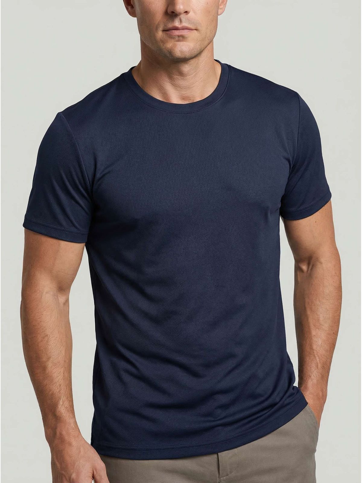 CAMISETA TECH MARTINE LORENZO - MARINHO - SP GRIFES - Camisetas Importadas no Atacado