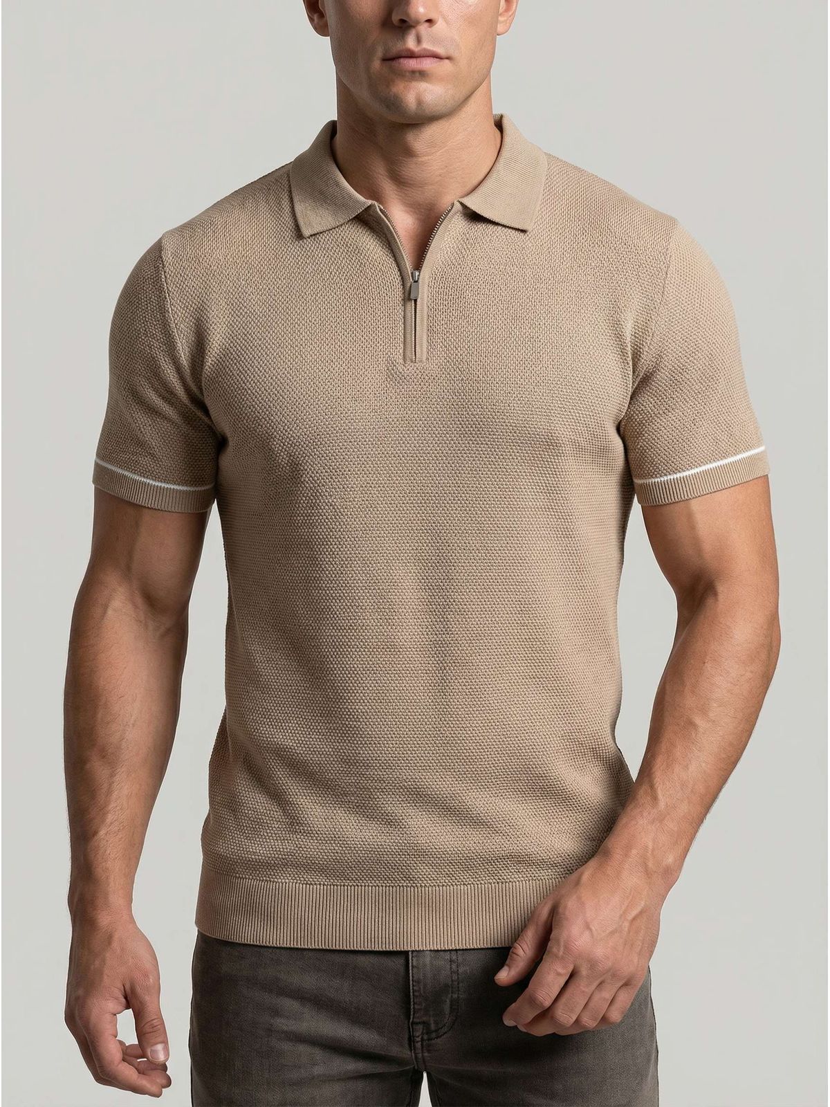 GOLA POLO TRICÔ POTENZA MARTINE LORENZO - SP GRIFES - Camisetas Importadas no Atacado