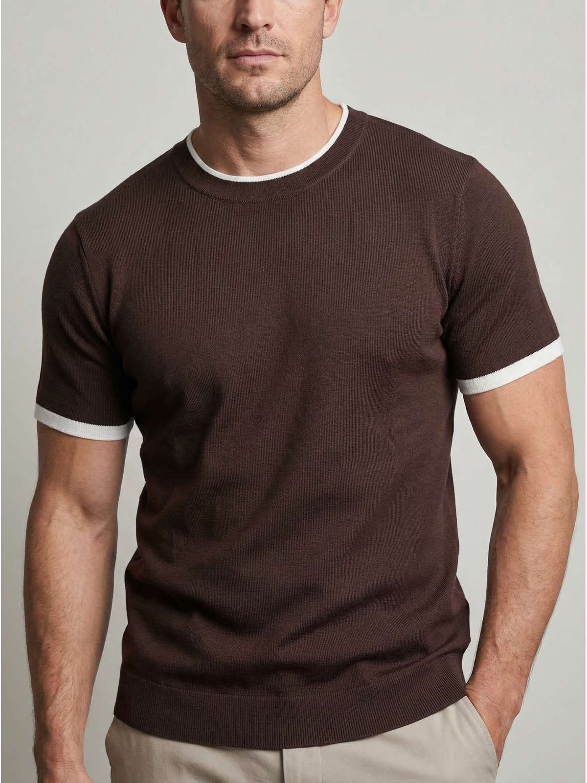 CAMISETA TRICÔ 1 MARTINE LORENZO - SP GRIFES - Camisetas Importadas no Atacado