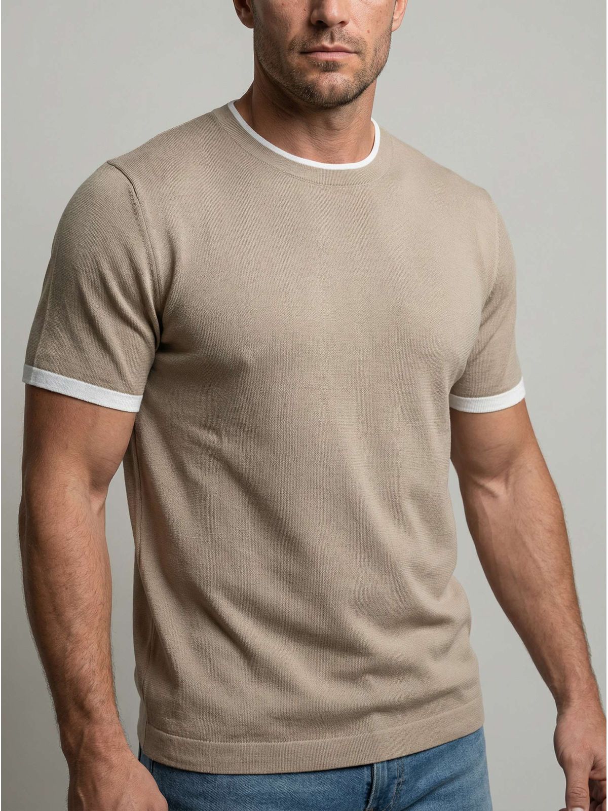 CAMISETA TRICÔ 1 MARTINE LORENZO - SP GRIFES - Camisetas Importadas no Atacado