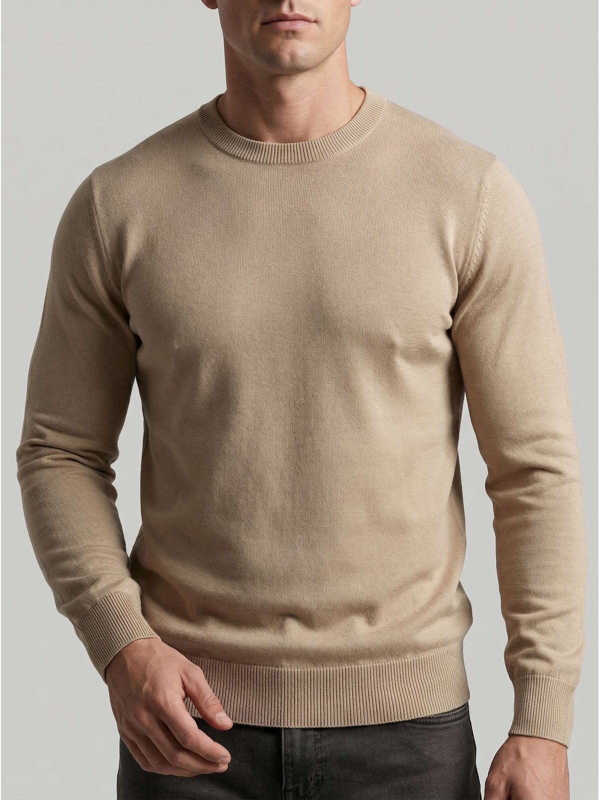 SUÉTER MARTINE LORENZO - BEGE - SP GRIFES - Camisetas Importadas no Atacado