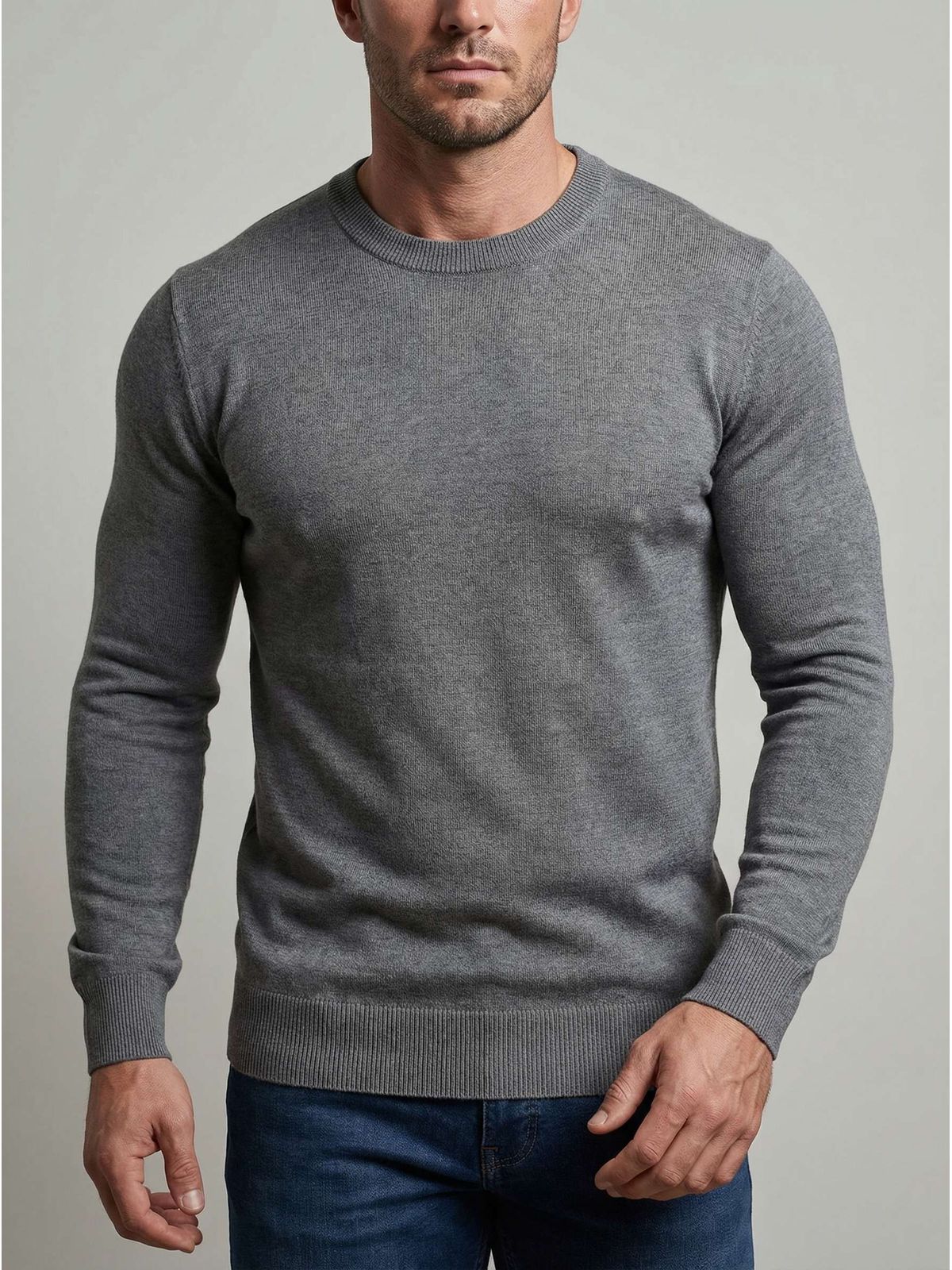 SUÉTER MARTINE LORENZO - CINZA - SP GRIFES - Camisetas Importadas no Atacado