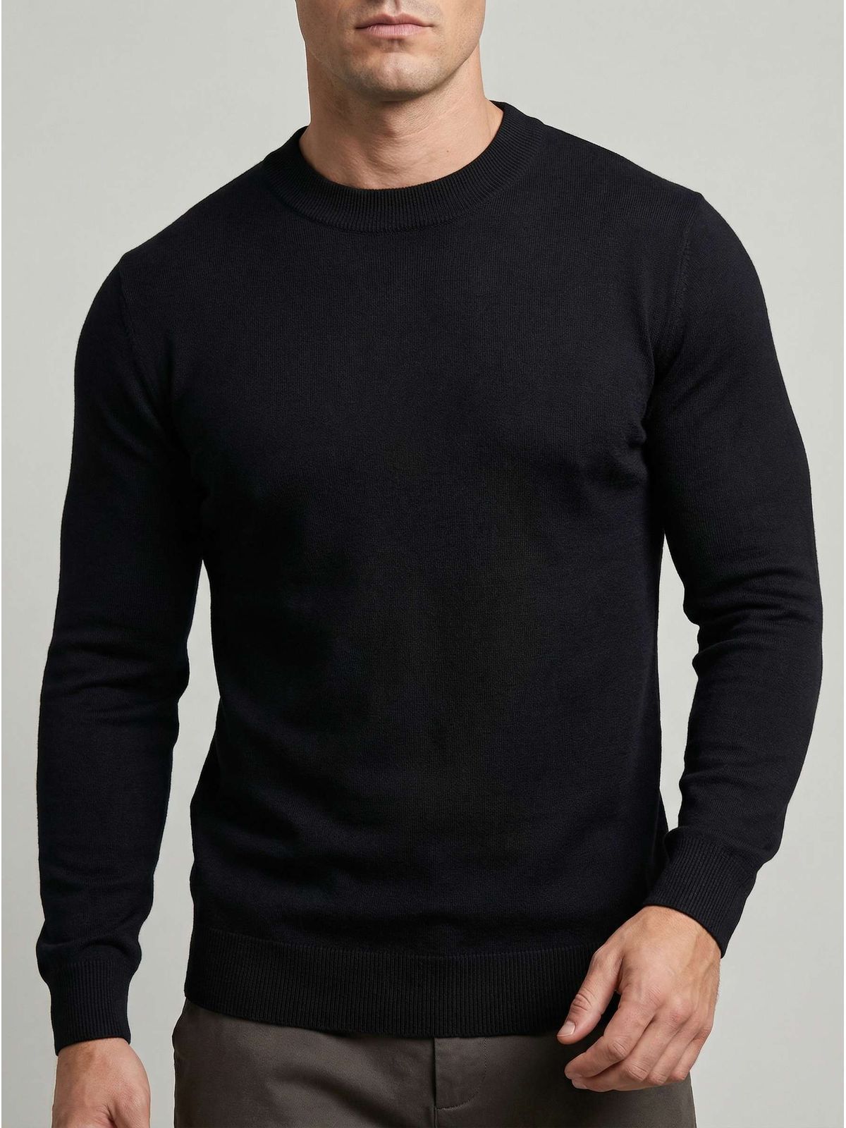 SUÉTER MARTINE LORENZO - PRETO - SP GRIFES - Camisetas Importadas no Atacado