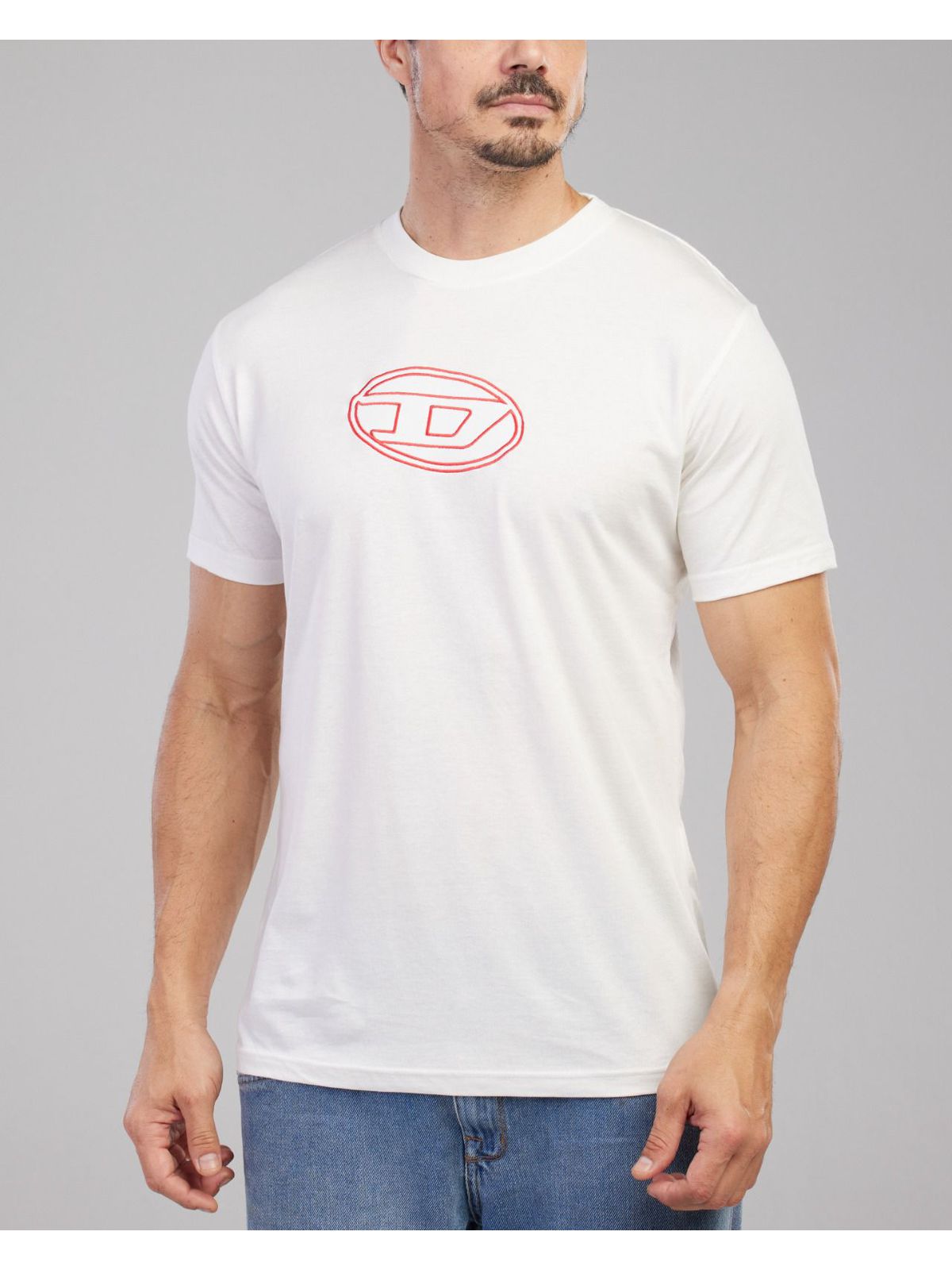 Camiseta Diesel - Branca - SP GRIFES - Camisetas Importadas no Atacado