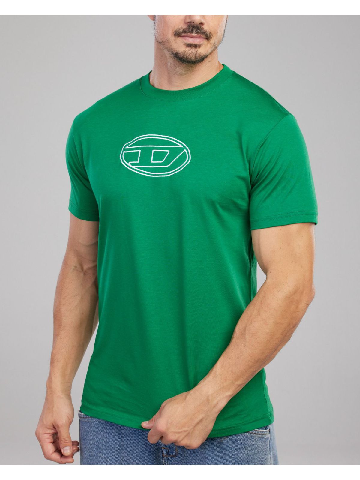 Camiseta Diesel - Verde - SP GRIFES - Camisetas Importadas no Atacado