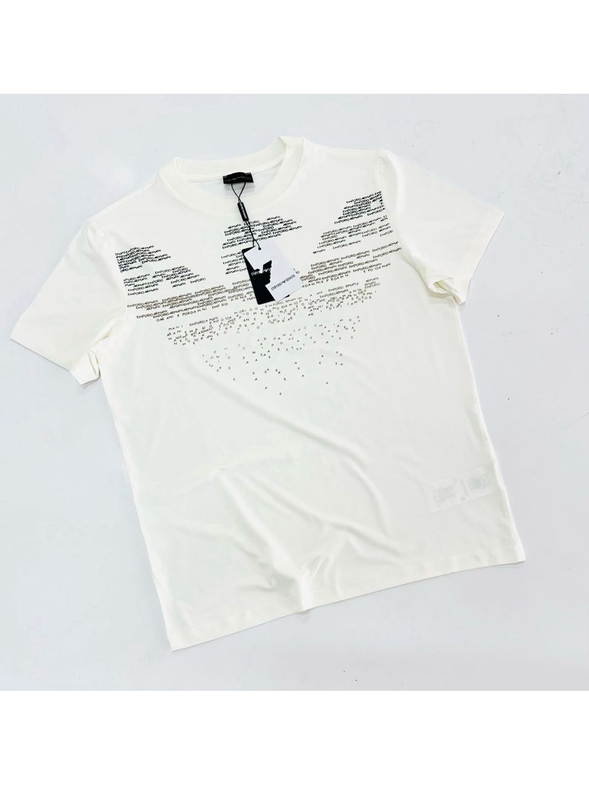 Camiseta Armani - Branca - Egípcia - SP GRIFES - Camisetas Importadas no Atacado