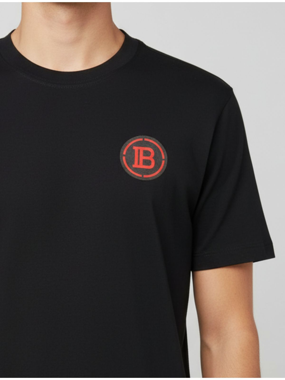 Camiseta Balmain - Preta - Chinesa - SP GRIFES - Camisetas Importadas no Atacado