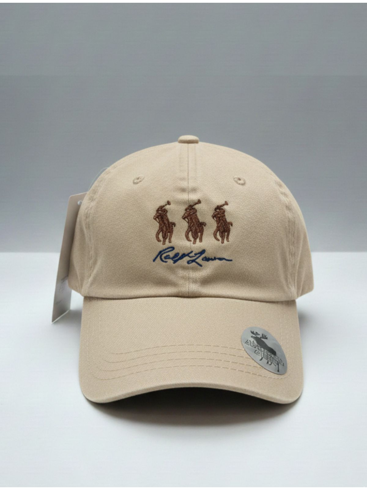 Boné Rauph Lauren- Bege - SP GRIFES - Camisetas Importadas no Atacado