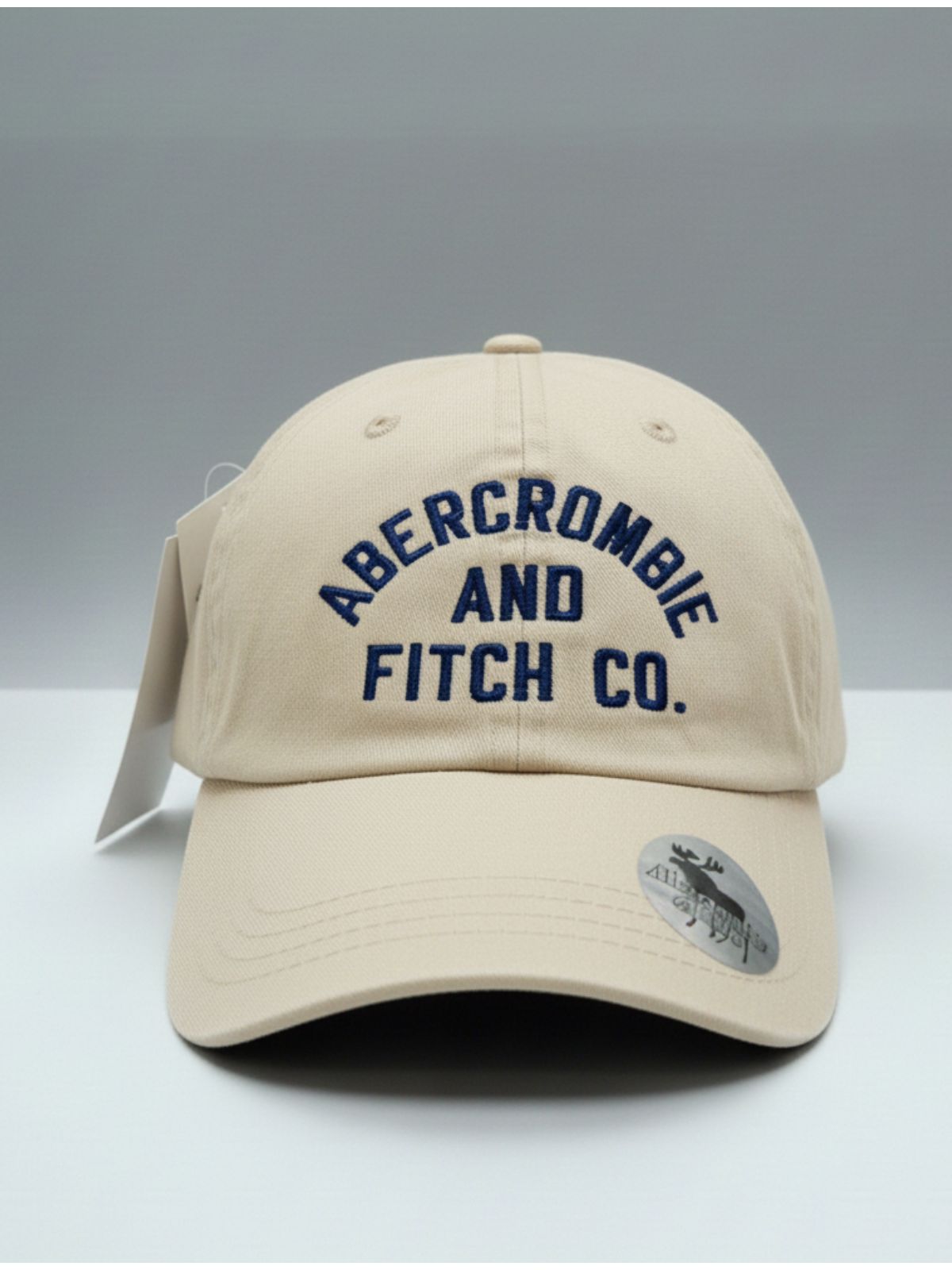 Boné Abercrombie & Fitch - Bege - SP GRIFES - Camisetas Importadas no Atacado