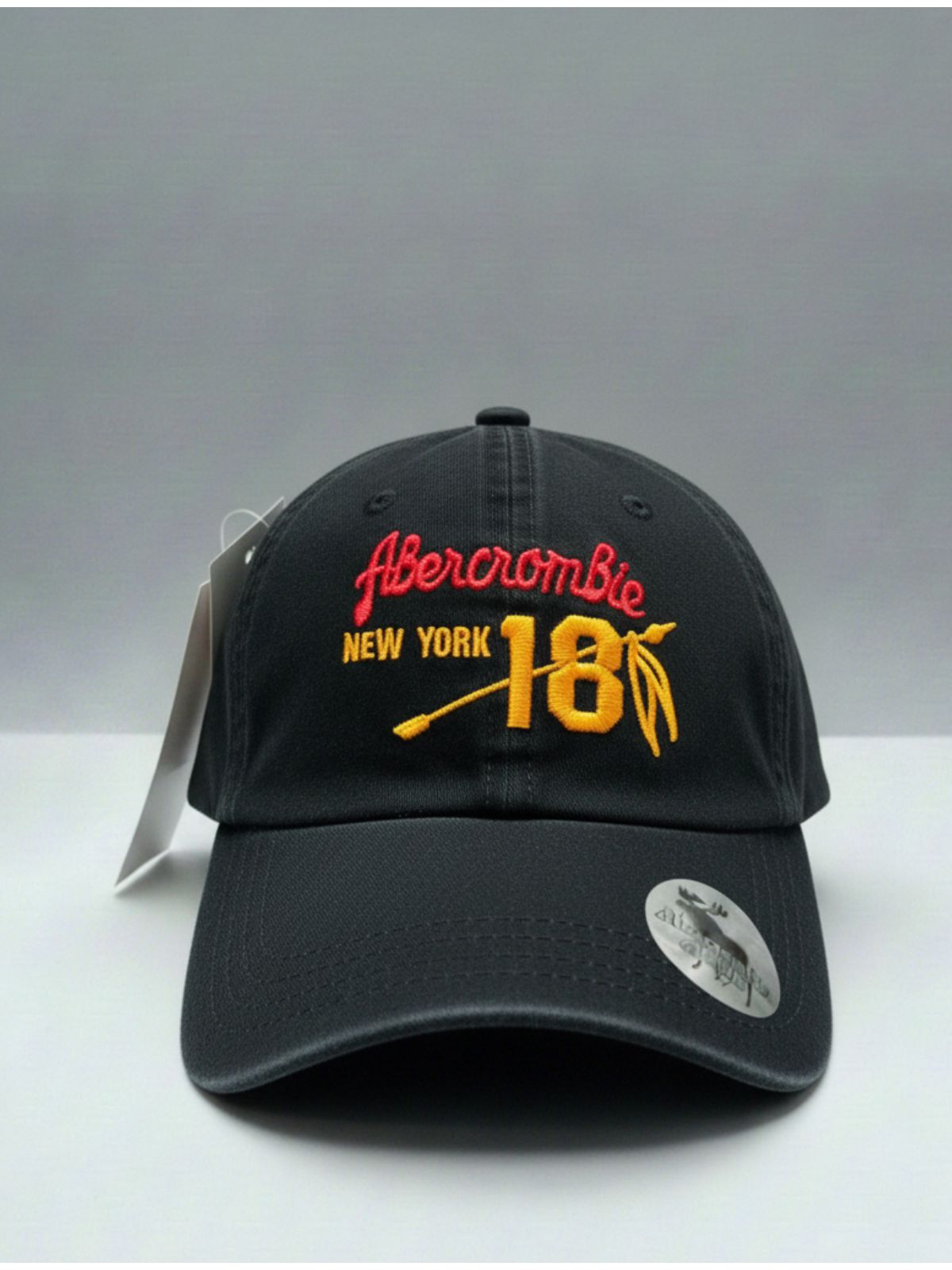 Boné Abercrombie & Fitch - Preto - SP GRIFES - Camisetas Importadas no Atacado