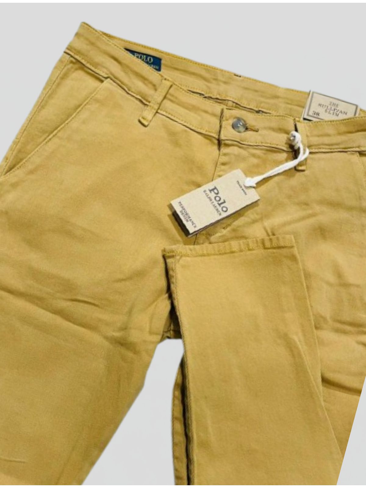 Calça Rauph Lauren - Amarelo Ocre - SP GRIFES - Camisetas Importadas no Atacado
