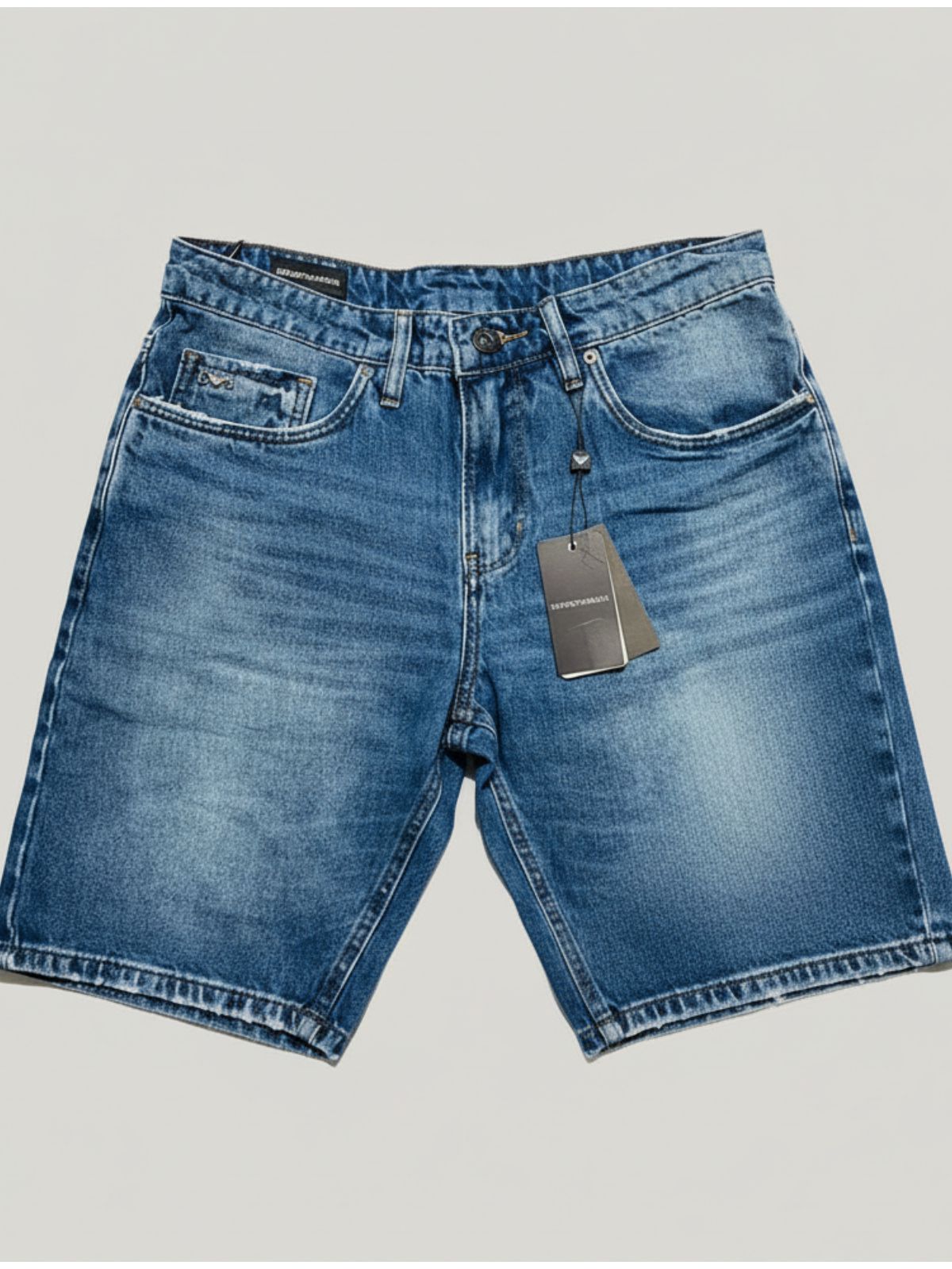 Bermuda Jeans - Empório Armani - SP GRIFES - Camisetas Importadas no Atacado