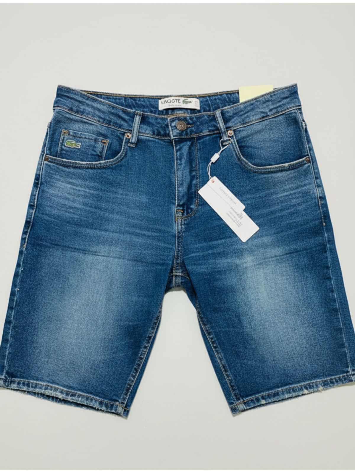 Bermuda Jeans - Lacoste - SP GRIFES - Camisetas Importadas no Atacado