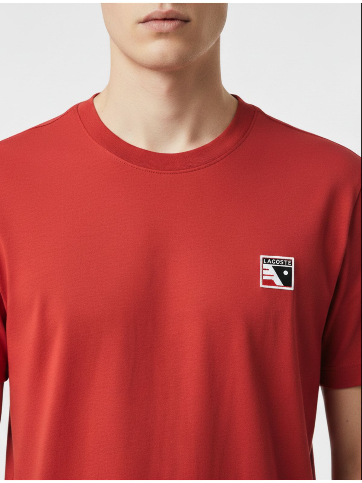 Camiseta Lacoste - Vermelha - SP GRIFES - Camisetas Importadas no Atacado