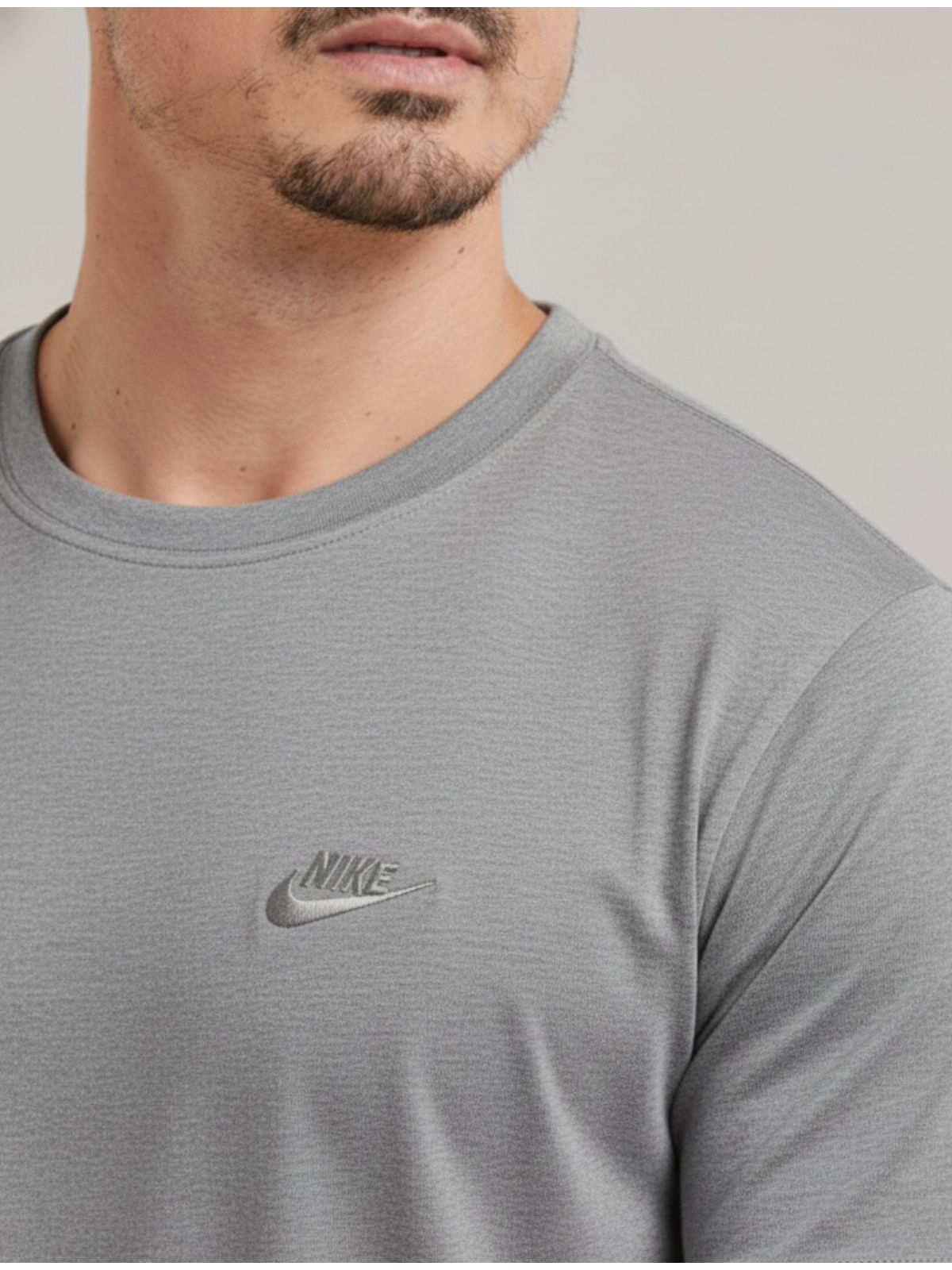 Camiseta Nike Chinesa - Cinza - SP GRIFES - Camisetas Importadas no Atacado