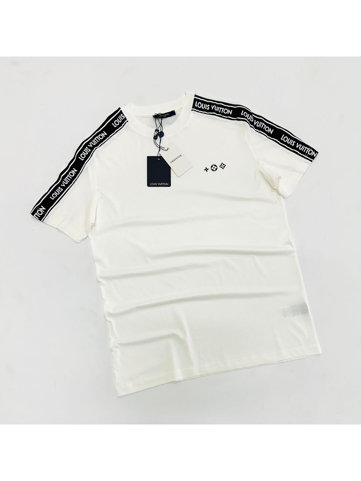 Camiseta Louis Vuitton - Branca - SP GRIFES - Camisetas Importadas no Atacado