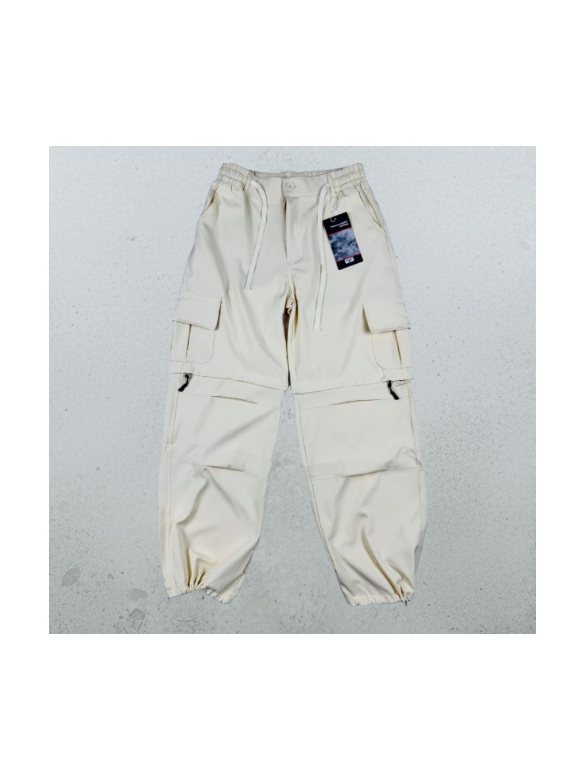 CALÇA CARGO JOGGER IMPORTADA - BEGE - SP GRIFES - Camisetas Importadas no Atacado