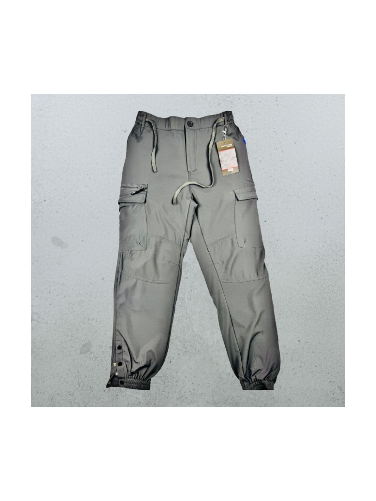 CALÇA CARGO JOGGER IMPORTADA - CINZA - SP GRIFES - Camisetas Importadas no Atacado