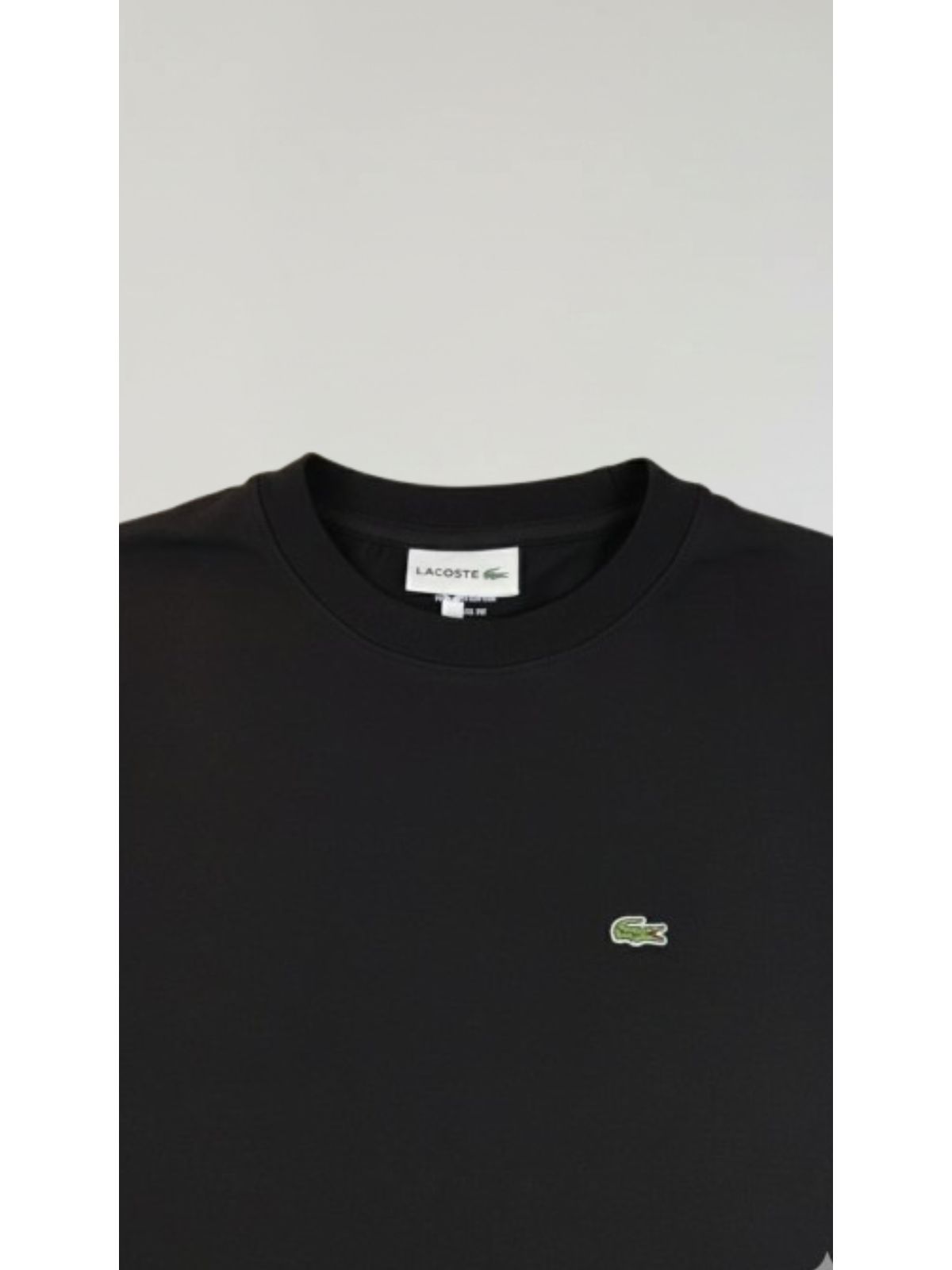 Camiseta Lacoste - Preta - SP GRIFES - Camisetas Importadas no Atacado