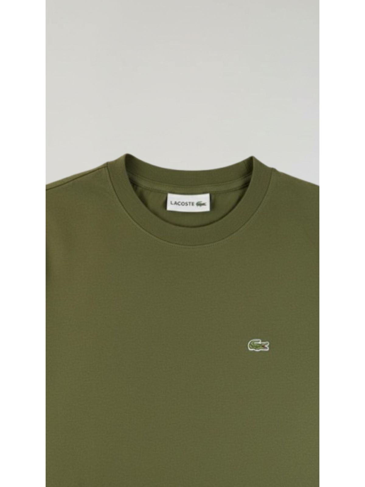 Camiseta Lacoste - Verde Musgo - SP GRIFES - Camisetas Importadas no Atacado