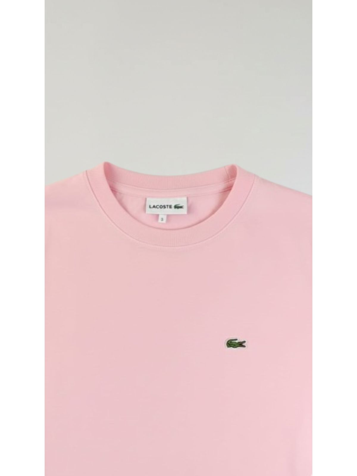 Camiseta Lacoste - Rosa - SP GRIFES - Camisetas Importadas no Atacado