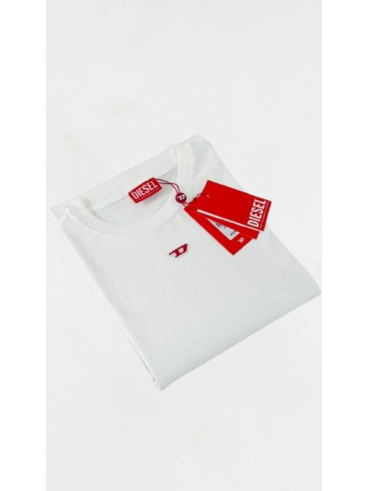 CAMISETA DIESEL - BRANCA - SP GRIFES - Camisetas Importadas no Atacado