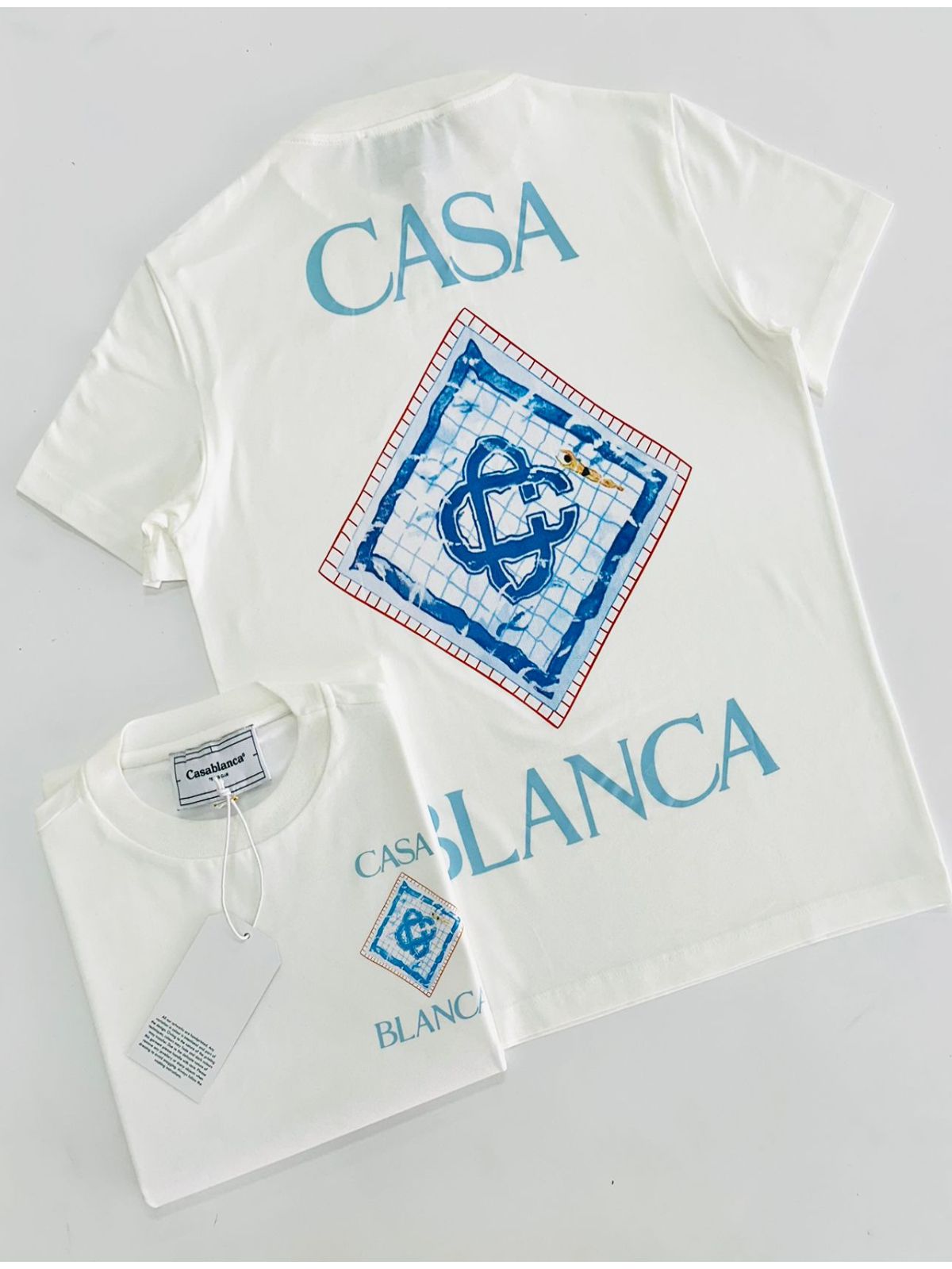 CAMISETA CASA BLANCA - BRANCA - SP GRIFES - Camisetas Importadas no Atacado