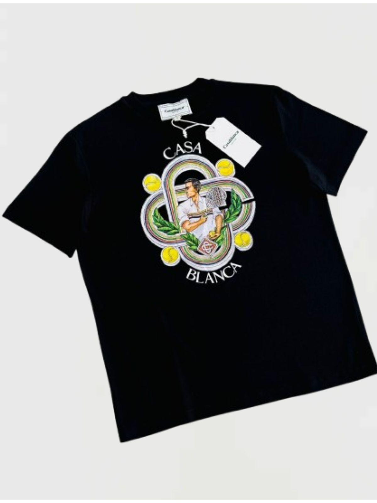 Camiseta Casa Blanca - Preta - Chinesa - SP GRIFES - Camisetas Importadas no Atacado