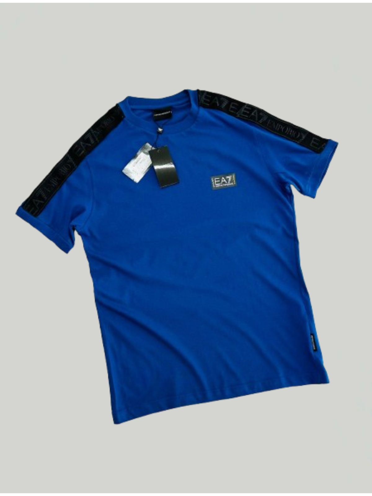 Camiseta Empório Armani - Azul Royal - SP GRIFES - Camisetas Importadas no Atacado