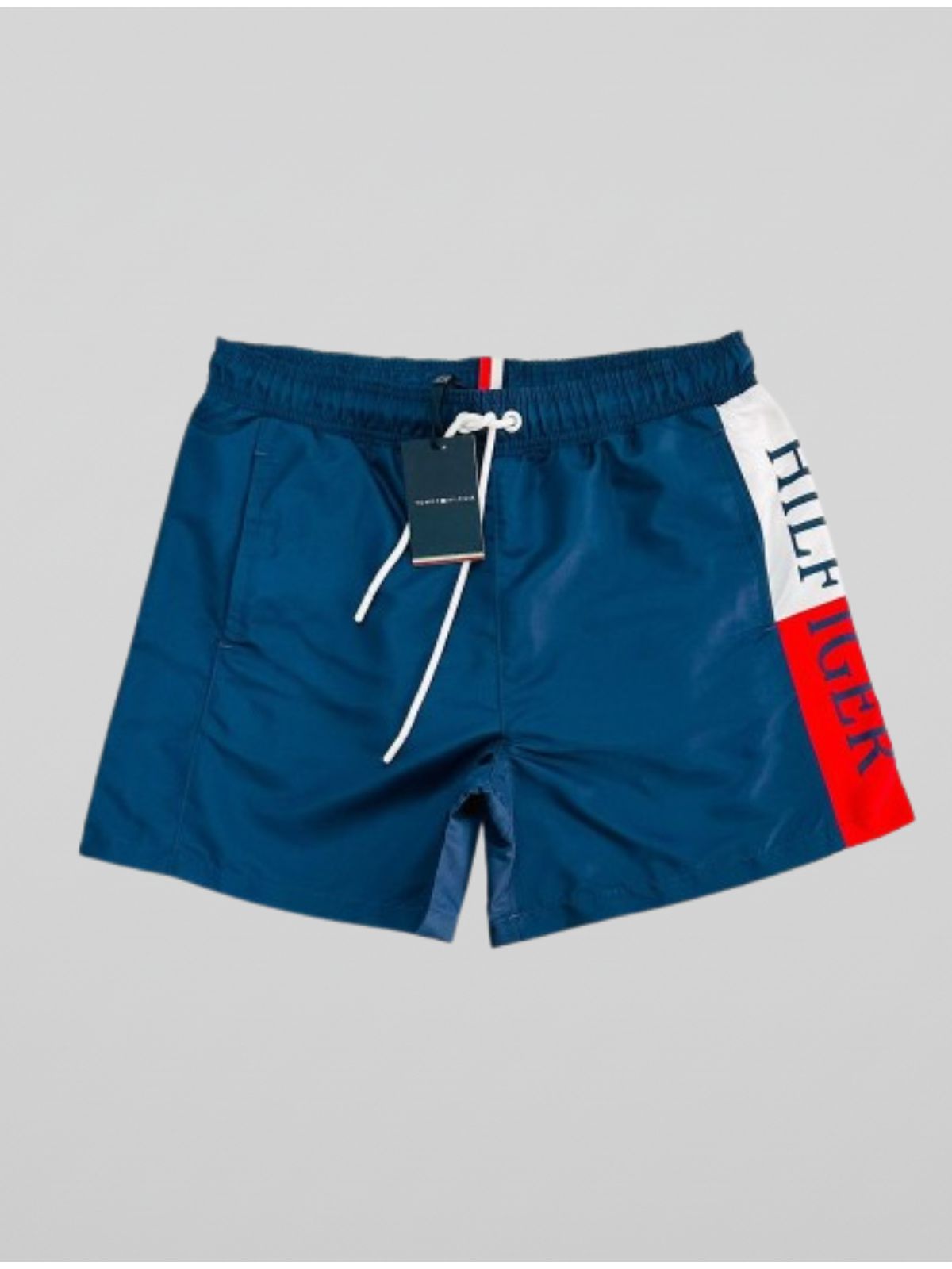 SHORT TACTEL TOMMY HILFIGER - MARINHO - SP GRIFES - Camisetas Importadas no Atacado