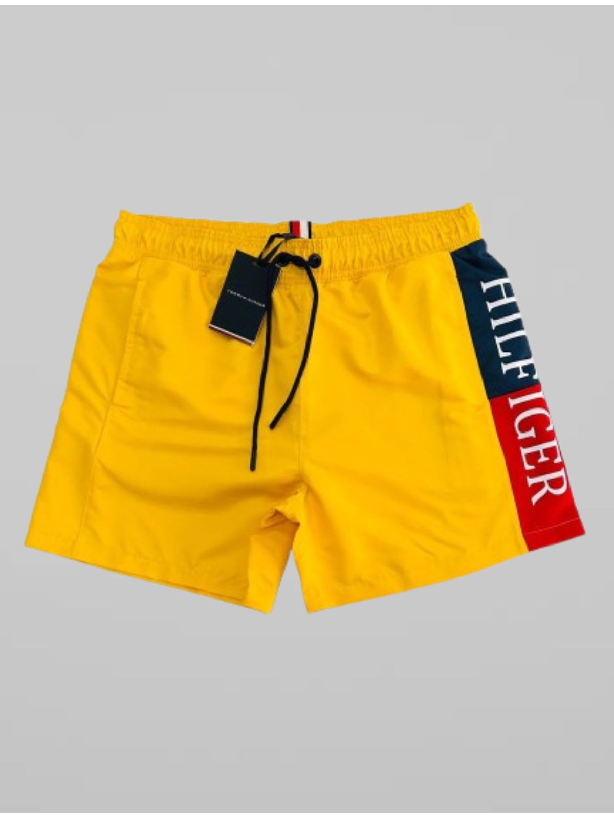 SHORT TACTEL TOMMY HILFIGER - AMARELO - SP GRIFES - Camisetas Importadas no Atacado