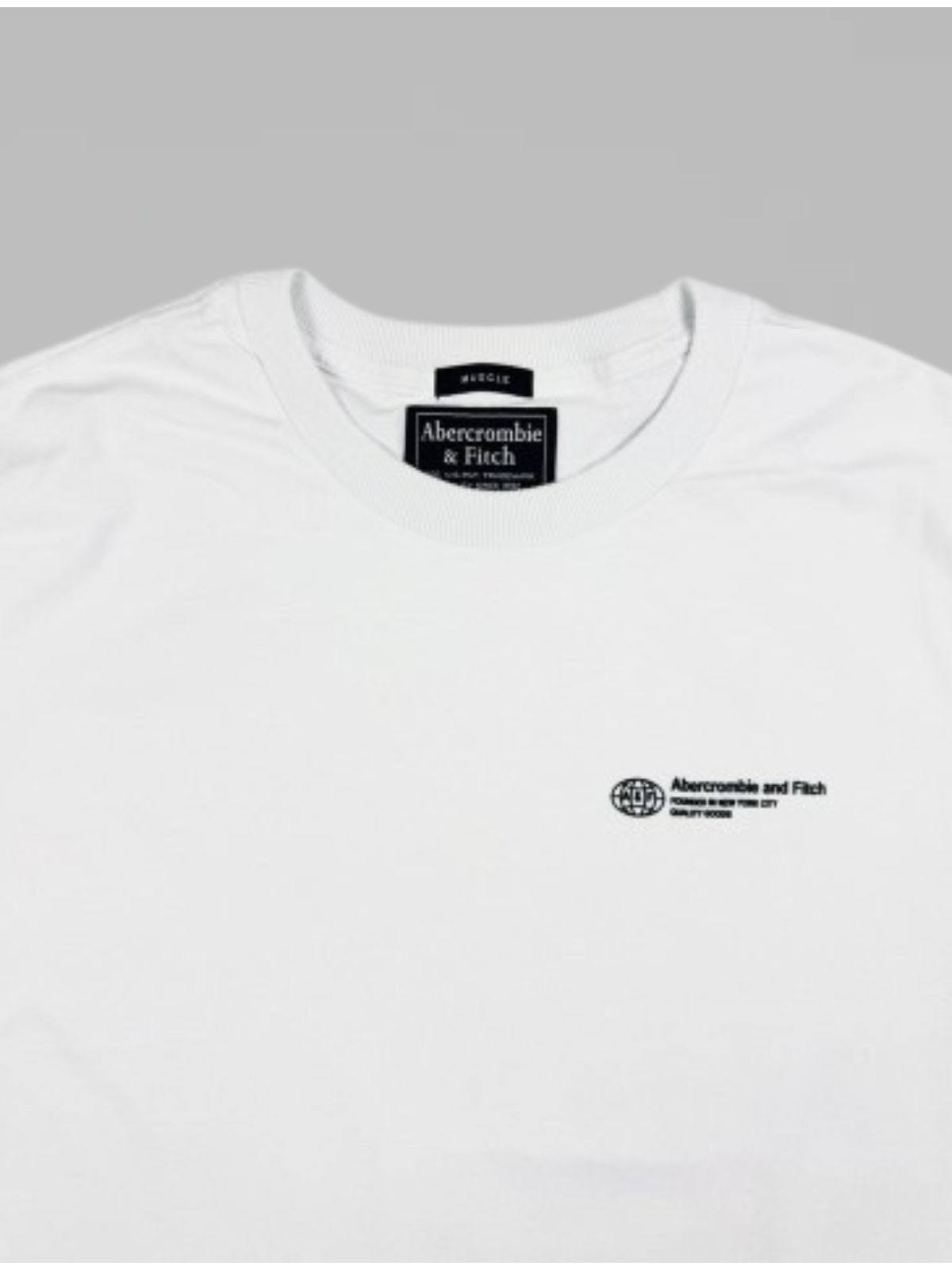 Camiseta Abercrombie - Branco - SP GRIFES - Camisetas Importadas no Atacado