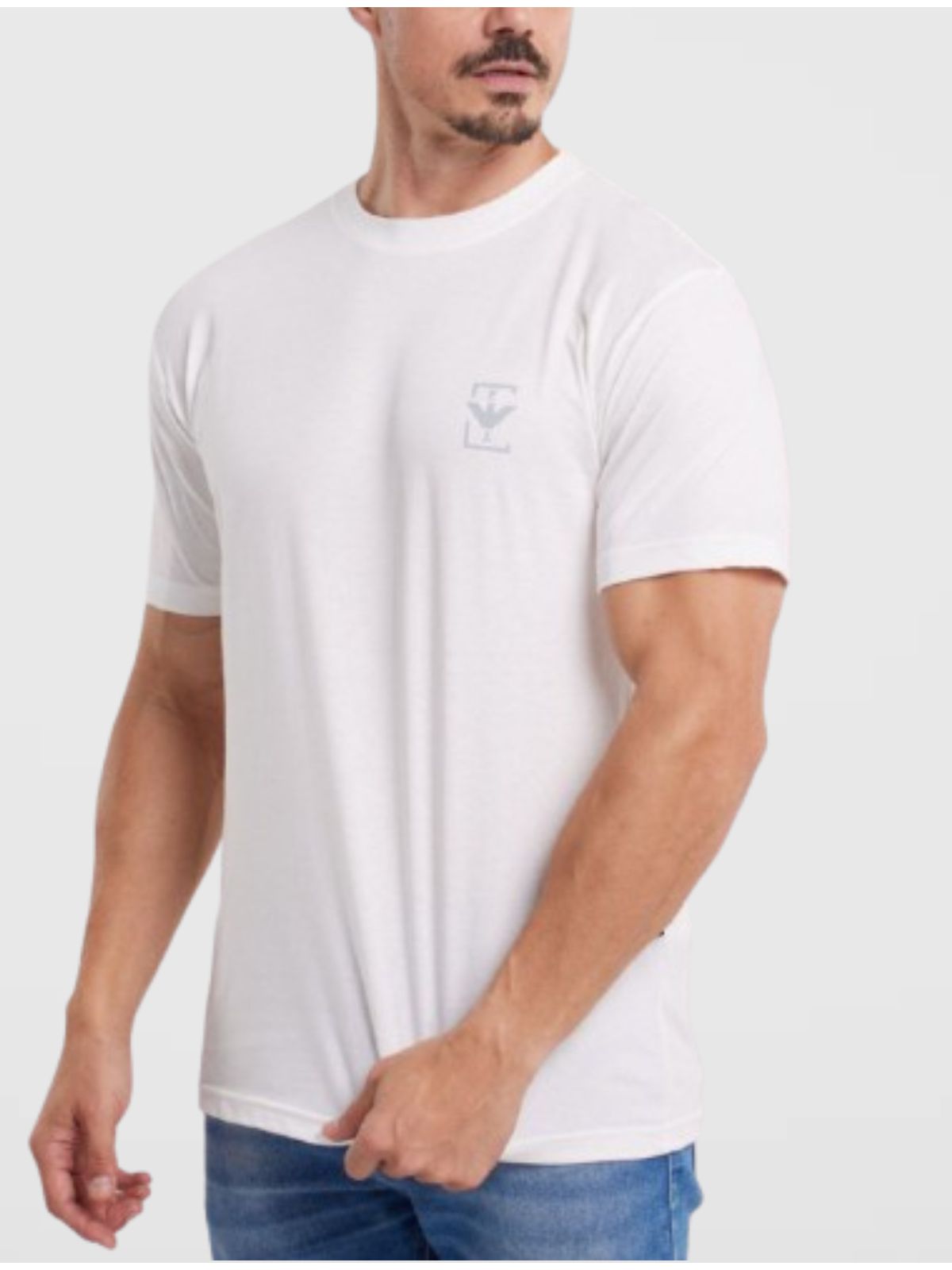 CAMISETA ARMANI - BRANCA - SP GRIFES - Camisetas Importadas no Atacado