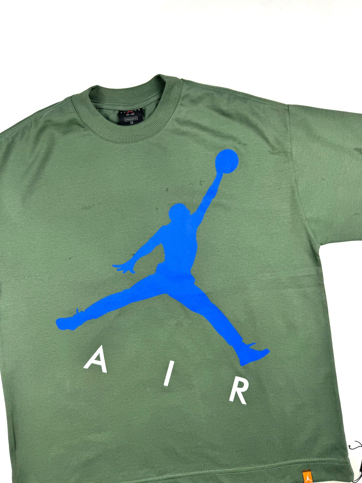 CAMISETA JORDAN OVERSIZED - VERDE - SP GRIFES - Camisetas Importadas no Atacado
