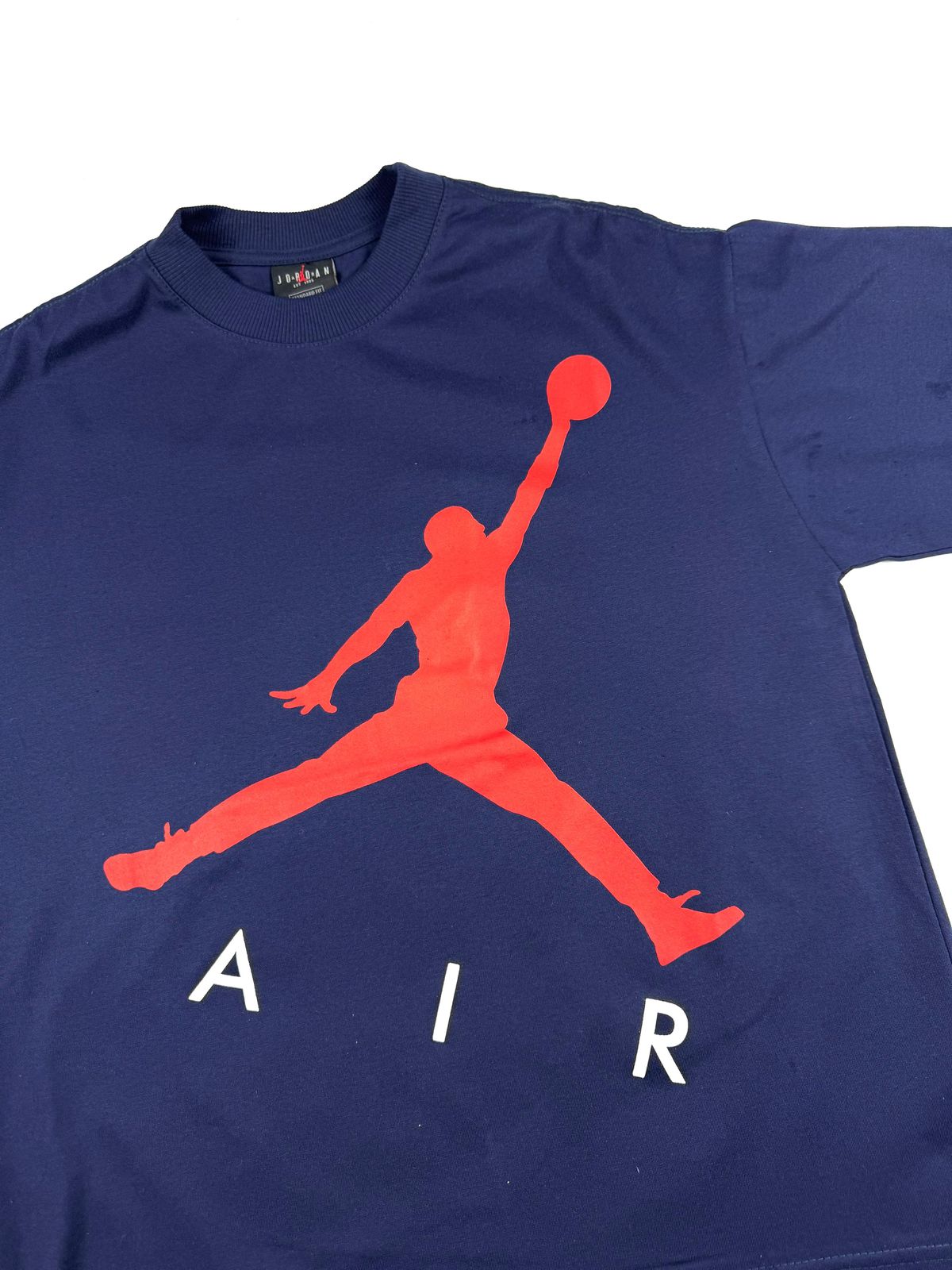 CAMISETA JORDAN OVERSIZED - MARINHO - SP GRIFES - Camisetas Importadas no Atacado