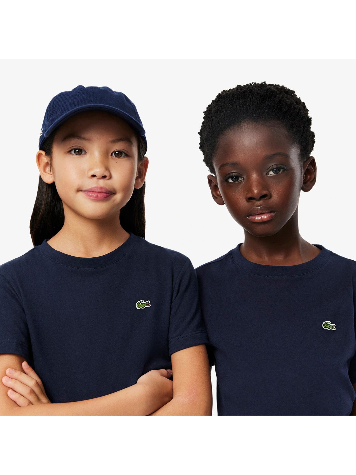 Camiseta Lacoste Infantil Original Preta - SP GRIFES - Camisetas Importadas no Atacado