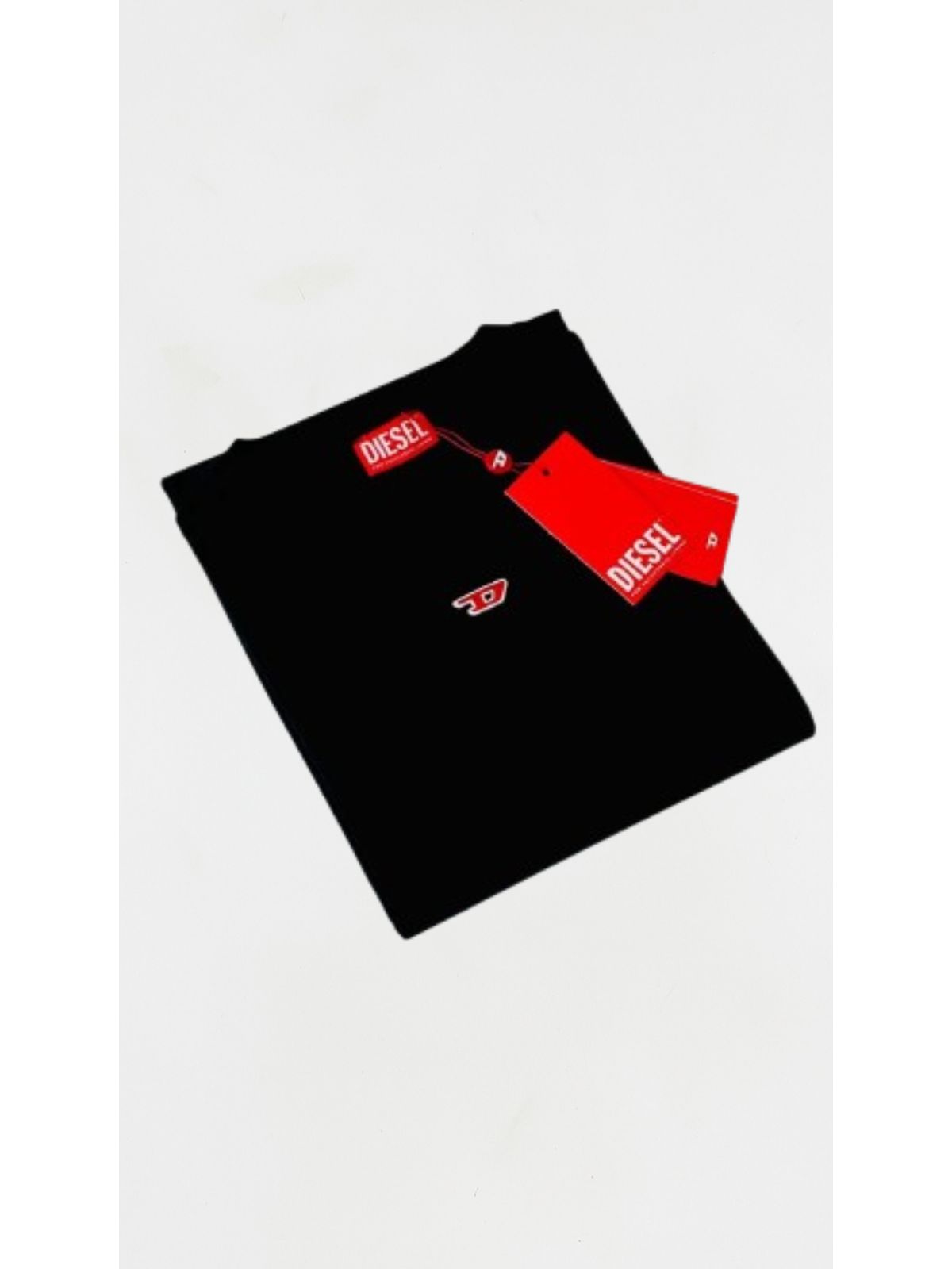 CAMISETA DIESEL - PRETA - SP GRIFES - Camisetas Importadas no Atacado