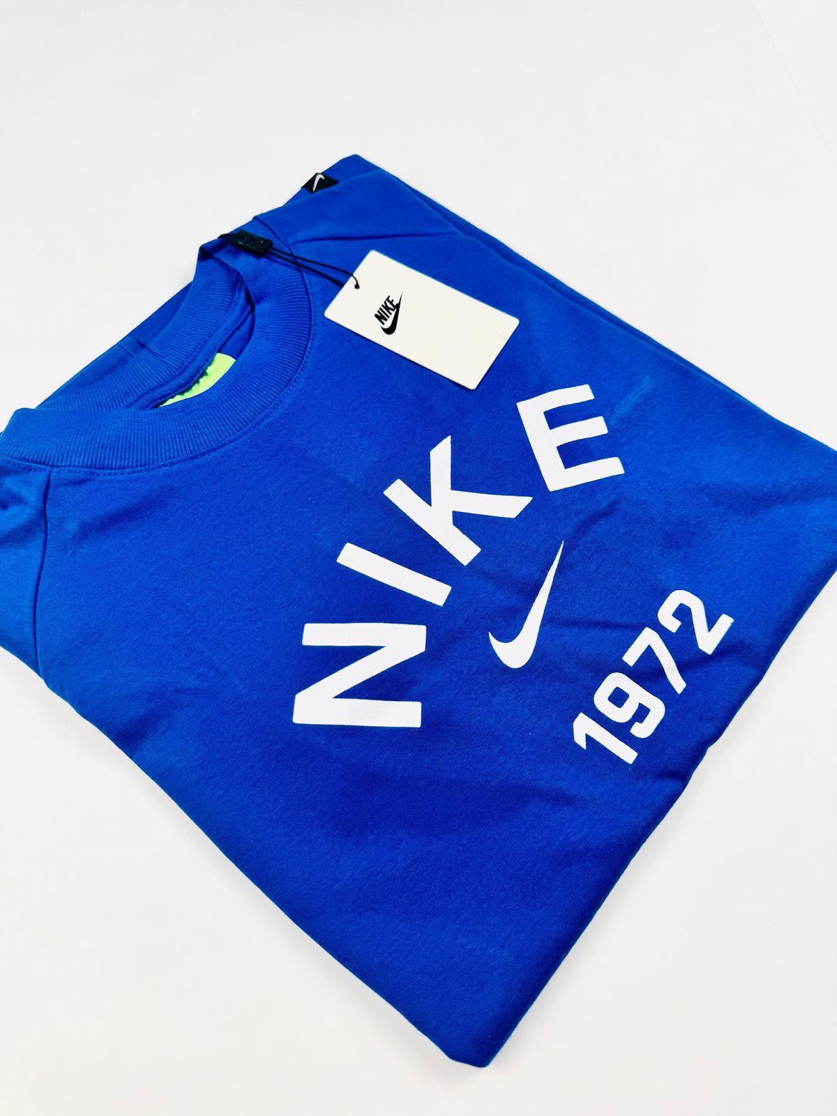 CAMISETA NIKE OVERSIZED PERFUMADA - AZUL - SP GRIFES - Camisetas Importadas no Atacado
