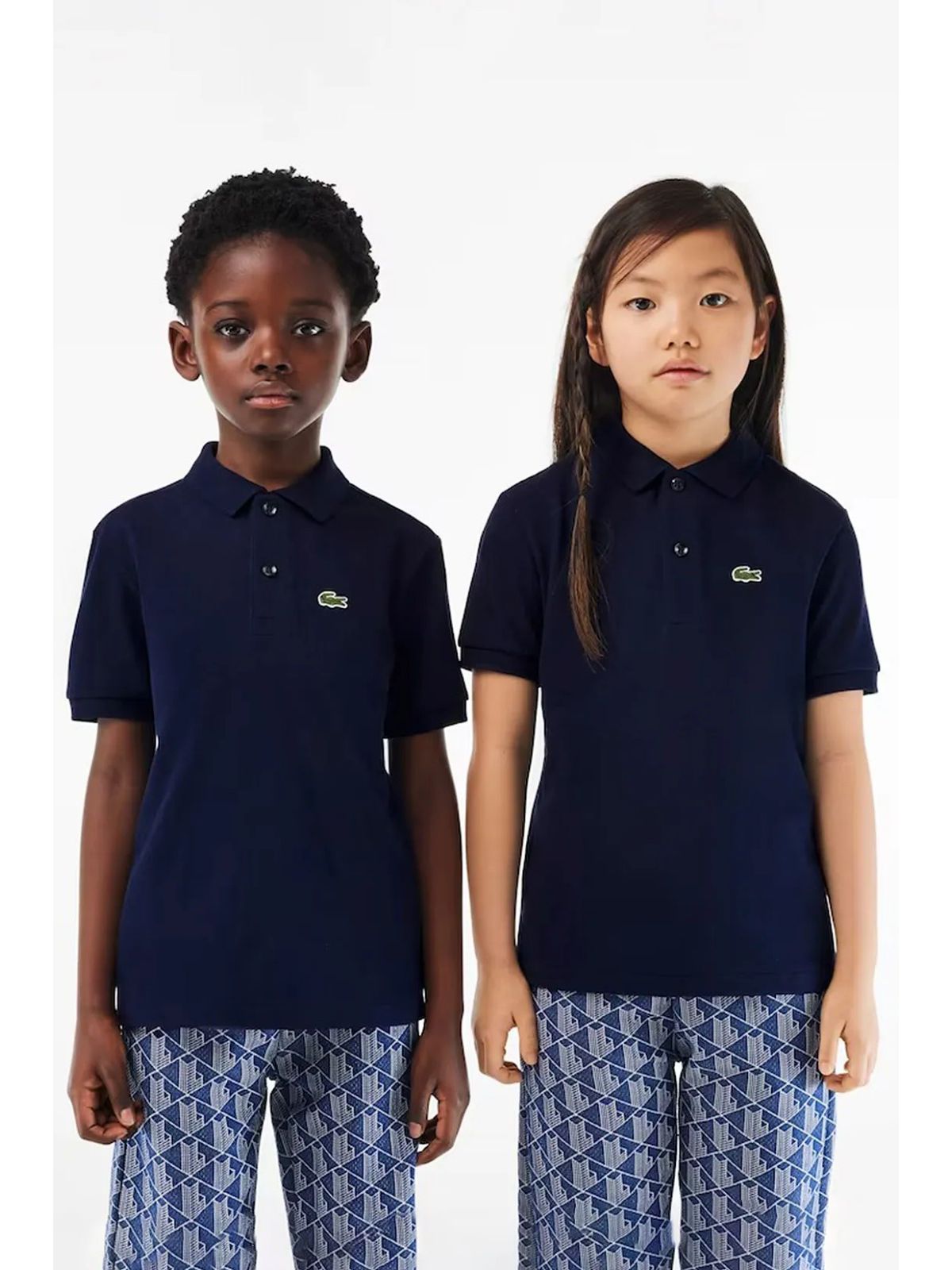 Gola Polo Lacoste Infantil Original Azul Marinho - SP GRIFES - Camisetas Importadas no Atacado