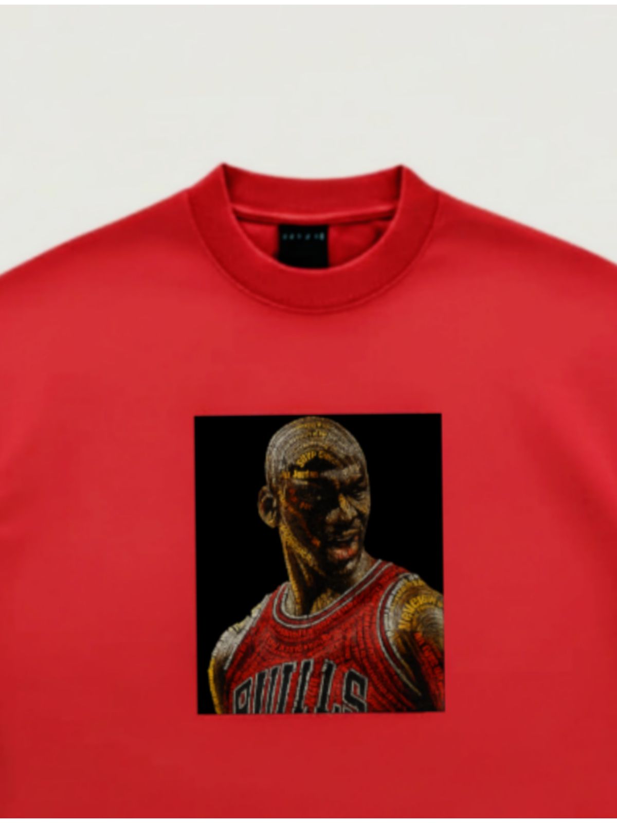 Camiseta Oversized Jordan - Vermelho - Malhão - SP GRIFES - Camisetas Importadas no Atacado
