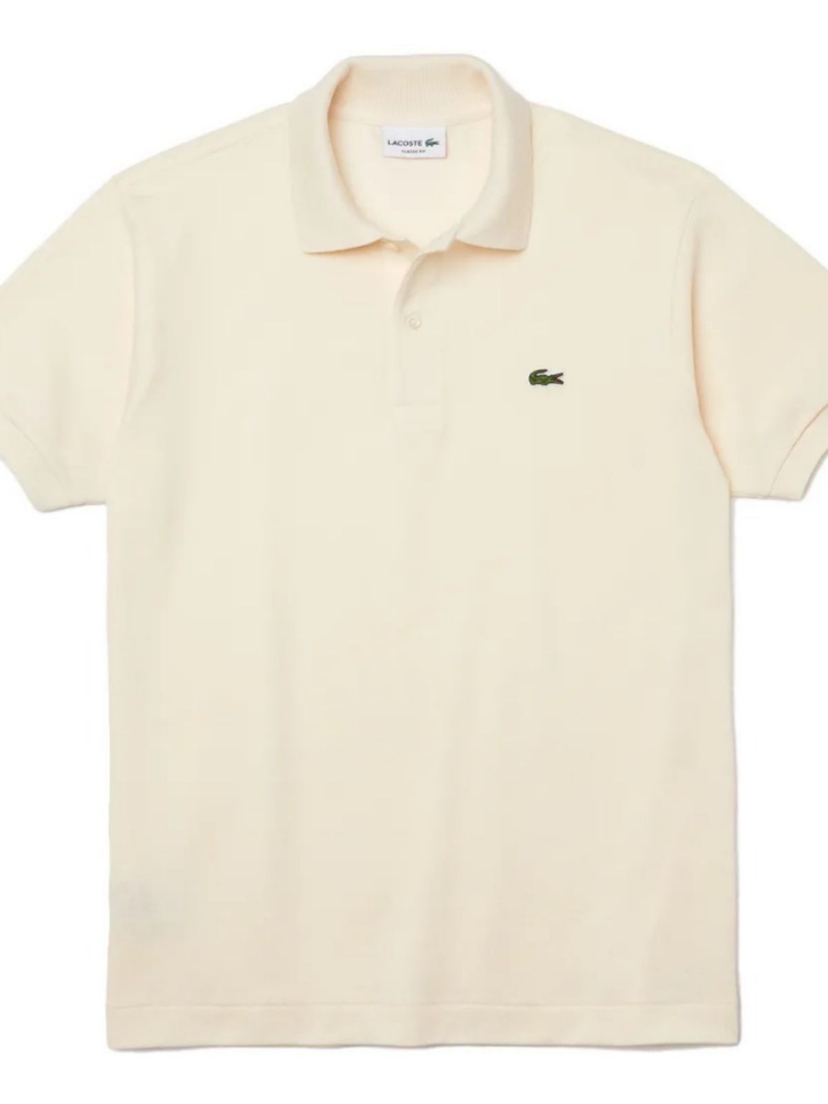 Gola Polo Lacoste Original Importada - OFF WHITE - SP GRIFES - Camisetas Importadas no Atacado