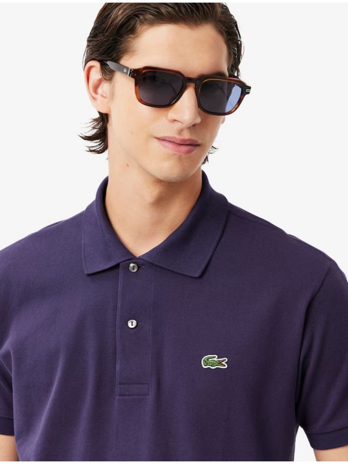 Gola Polo Lacoste Original Imprtada - ROXA - SP GRIFES - Camisetas Importadas no Atacado