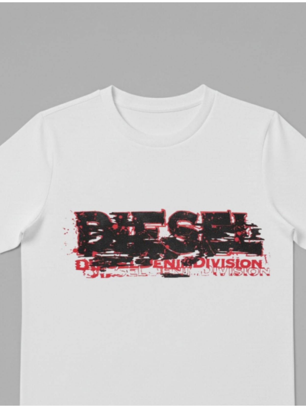 CAMISETA DIESEL - BRANCA - SP GRIFES - Camisetas Importadas no Atacado