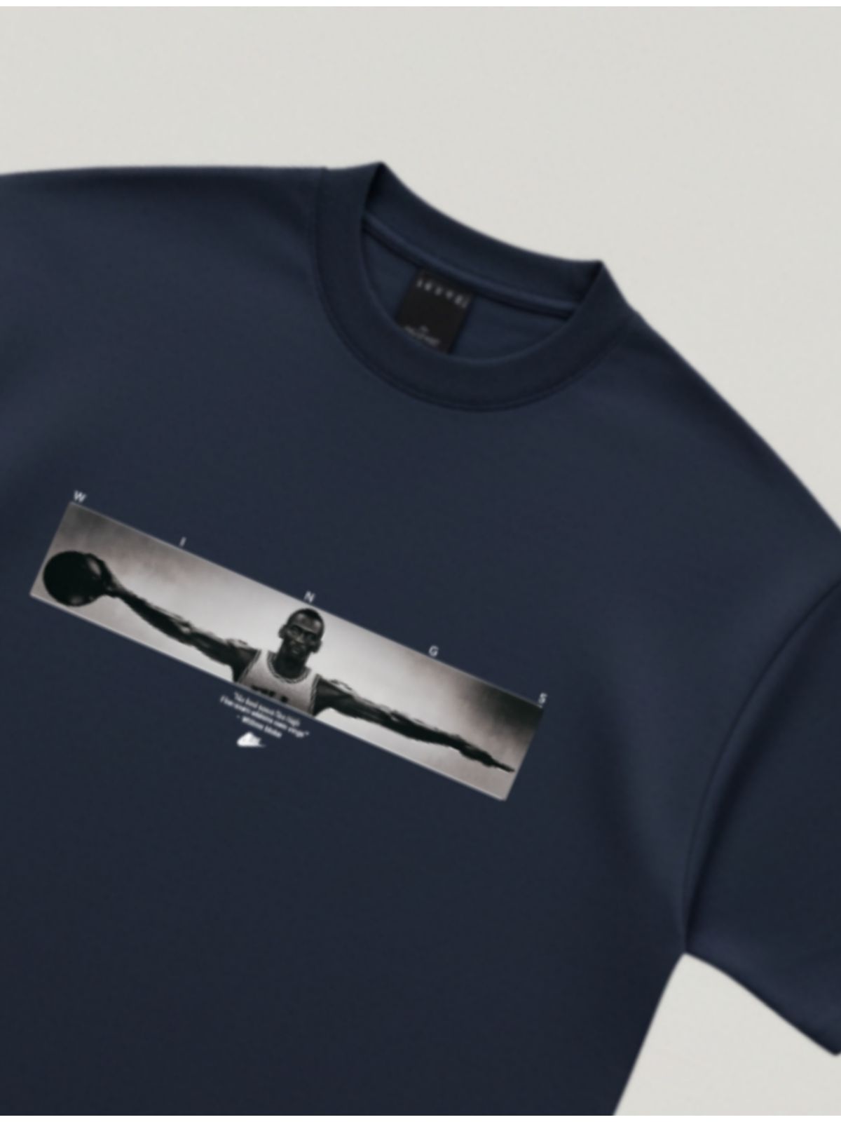 Camiseta Oversize Jordan - Marinho - Malhão - SP GRIFES - Camisetas Importadas no Atacado