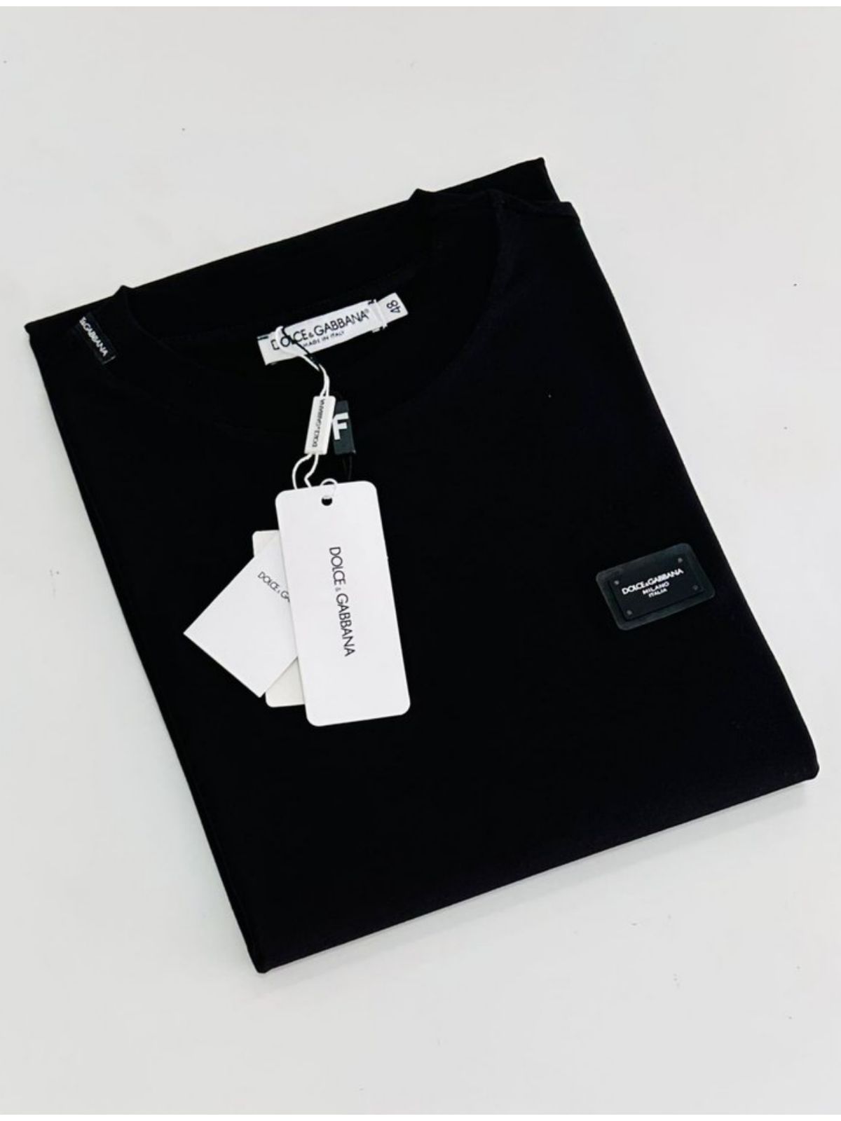 Camiseta Dolce & Gabbana Preto - SP GRIFES - Camisetas Importadas no Atacado