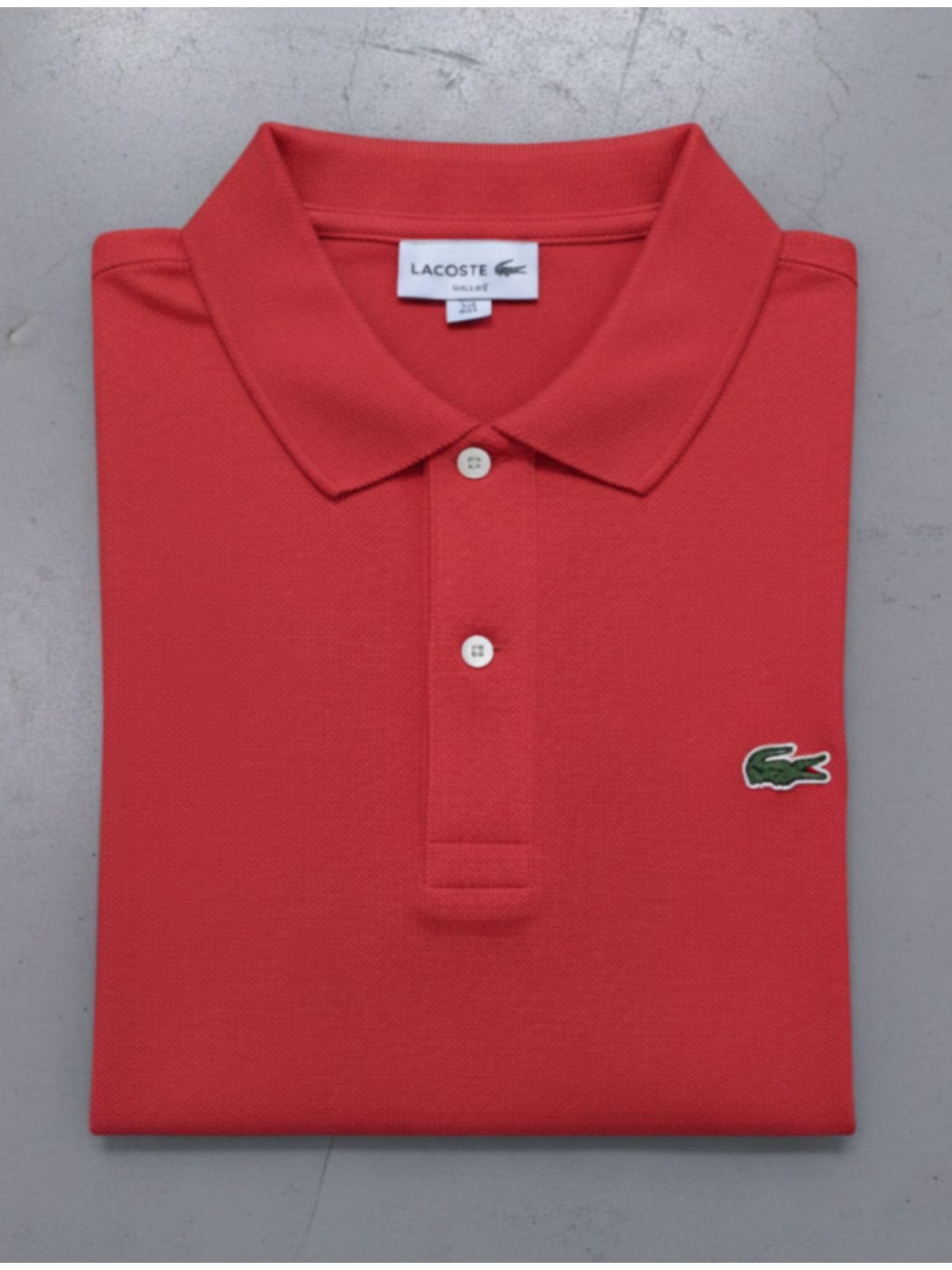 Gola Polo Lacoste Importada - Vermelho Natural - SP GRIFES - Camisetas Importadas no Atacado