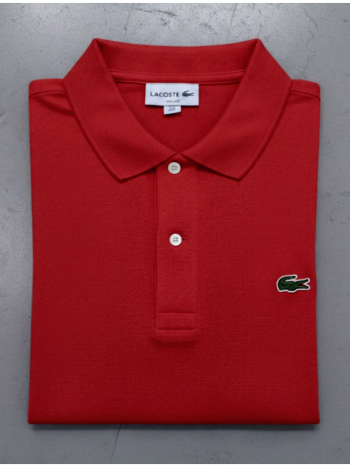 Gola Polo Lacoste Importada - Vermelho Intenso - SP GRIFES - Camisetas Importadas no Atacado