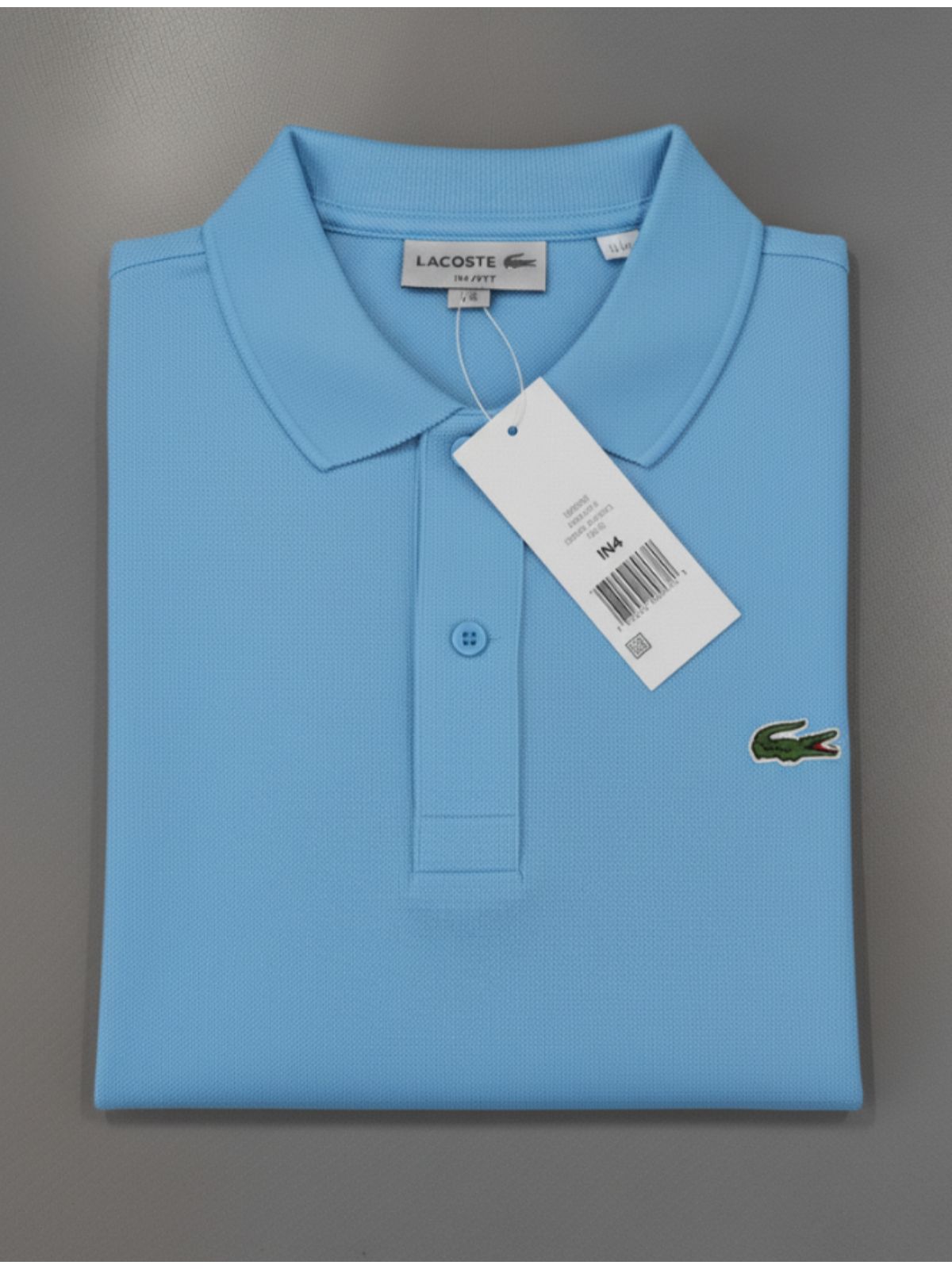 Gola Polo Lacoste Importada - AZUL NATURAL - SP GRIFES - Camisetas Importadas no Atacado