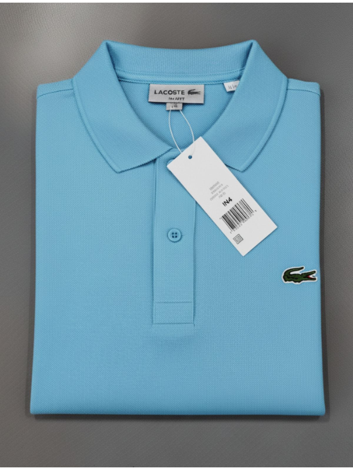 Gola Polo Lacoste Importada - AZUL BEBE - SP GRIFES - Camisetas Importadas no Atacado
